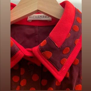 Altuzarra Button-Down Belted Midi Dress